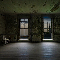 Buy canvas prints of Ellis Island Empty Dreams by Chris Lord