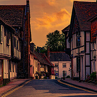 Buy canvas prints of Church Street In The Evening by Chris Lord