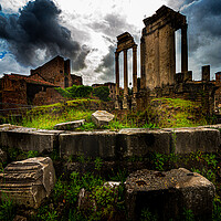 Buy canvas prints of It Rained On The Way To The Forum by Chris Lord