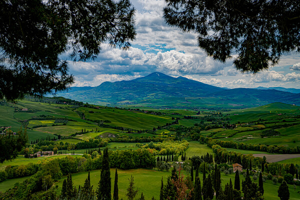 A Tuscan Landscape Picture Board by Chris Lord