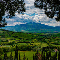Buy canvas prints of A Tuscan Landscape by Chris Lord