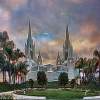 Buy canvas prints of Heaven's Own Temple by Chris Lord