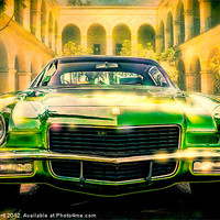 Buy canvas prints of California 1970 Camaro by Chris Lord