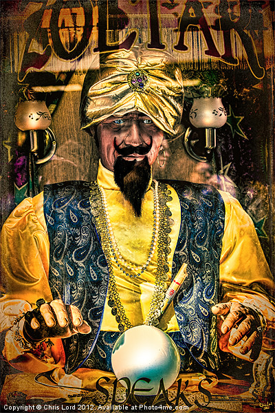 Zoltar Speaks Picture Board by Chris Lord