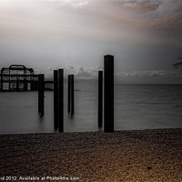 Buy canvas prints of Yet Another West Pier Picture by Chris Lord