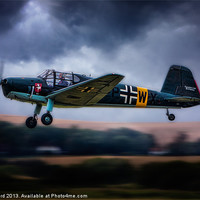 Buy canvas prints of The Messerschmitt Bf 108 Taifun by Chris Lord