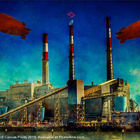 Buy canvas prints of Power Station by Chris Lord