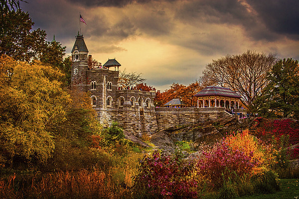 Autumn At Belvedere Castle Picture Board by Chris Lord