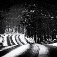 Buy canvas prints of The Long and Winding Road by Chris Lord