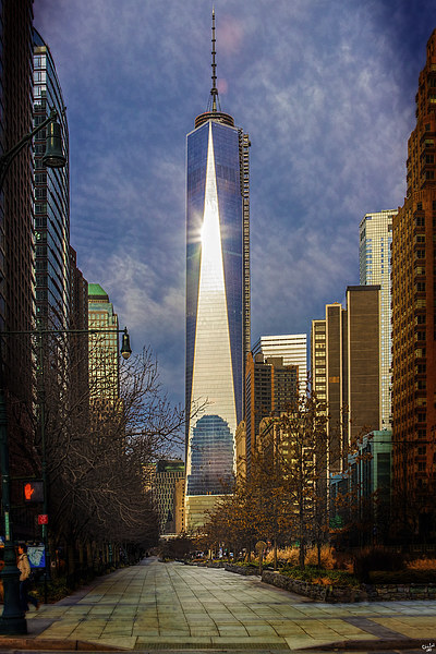 One World Trade Center Picture Board by Chris Lord
