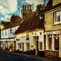 Buy canvas prints of High Street Rottingdean by Chris Lord