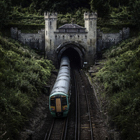 Buy canvas prints of Clayton Tunnel by Chris Lord