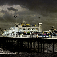 Buy canvas prints of  Another Chilly Day In Brighton by Chris Lord