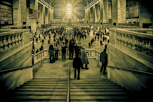 Grand Central Terminal Picture Board by Chris Lord
