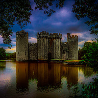 Buy canvas prints of Bodium Castle by Chris Lord
