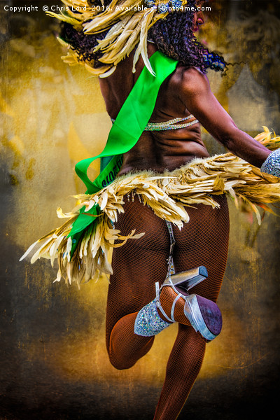 The Samba Dancer Picture Board by Chris Lord