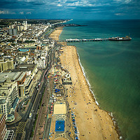 Buy canvas prints of Brighton, A View From The High Tower by Chris Lord
