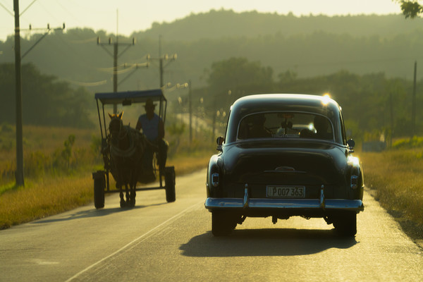 On The Road To Trinidad De Cuba Picture Board by Chris Lord