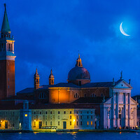 Buy canvas prints of The Church of San Giorgio Maggiore In Venice by Chris Lord