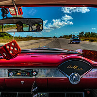 Buy canvas prints of On The Road In Cuba by Chris Lord