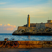 Buy canvas prints of Daybreak On The Havana Malecon by Chris Lord