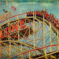 Buy canvas prints of Riding the Cyclone by Chris Lord