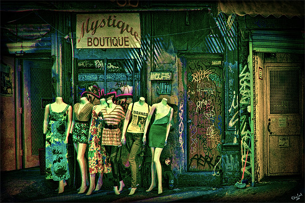 Mystique Boutique Picture Board by Chris Lord