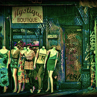 Buy canvas prints of Mystique Boutique by Chris Lord