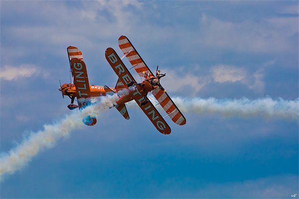 The Breitling Biplanes Picture Board by Chris Lord