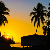 Buy canvas prints of Sunrise At The Bay Of Pigs by Chris Lord
