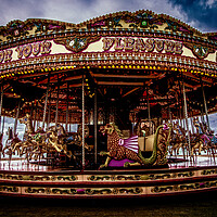 Buy canvas prints of Brighton Seafront Carousel by Chris Lord