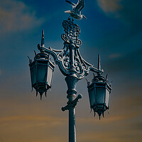 Buy canvas prints of Brighton Victorian Streetlight by Chris Lord