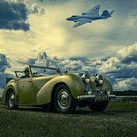 Buy canvas prints of On The Airfield by Chris Lord