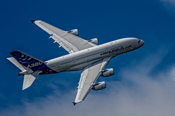 Airbus A380  Picture Board by Chris Lord