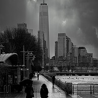 Buy canvas prints of A Wet Afternoon On The West Side by Chris Lord