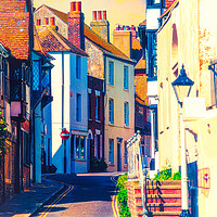 Buy canvas prints of The Streets Of Hastings by Chris Lord