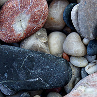 Buy canvas prints of Pebbles from the Aegean by Karl Butler