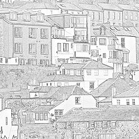 Buy canvas prints of St Ives Sketchbook by Karl Butler