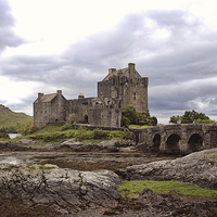 Buy canvas prints of  Eilean Donan Castle by Lynne Morris (Lswpp)