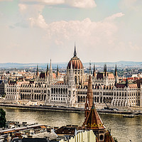 Buy canvas prints of Beautiful Budapest by Lynne Morris (Lswpp)