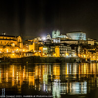 Buy canvas prints of Porto By Night by Lynne Morris (Lswpp)