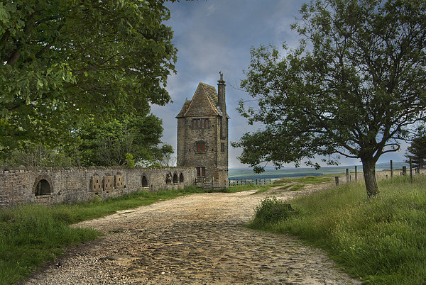 The Pigeon tower - Rivington Picture Board by Eddie John