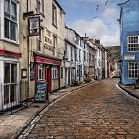Buy canvas prints of Staithes Yorkshire by Eddie John