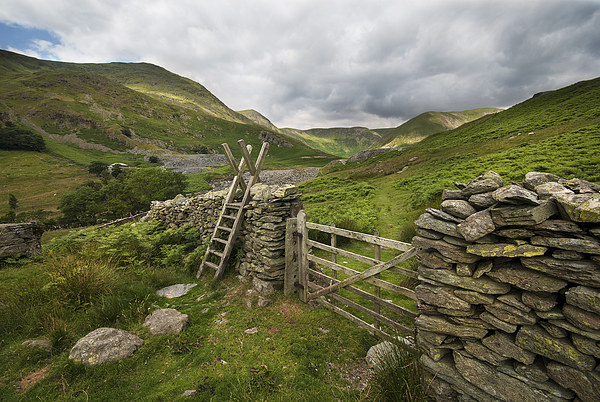 Kentmere valley Cumbria Picture Board by Eddie John