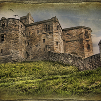 Buy canvas prints of Warkworth Castle by Eddie John