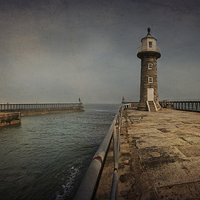 Buy canvas prints of  Whitby Harbour  by Eddie John