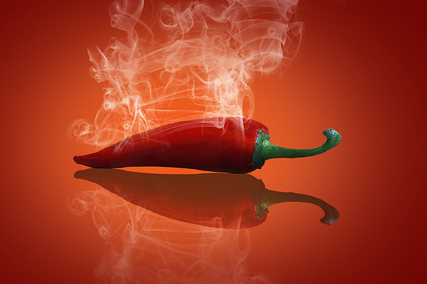  Hot Chilli Picture Board by Eddie John
