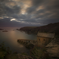 Buy canvas prints of The old lifeboat station Lizard Cornwall  by Eddie John