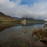 Buy canvas prints of Kilchurn castle Scotland by Eddie John