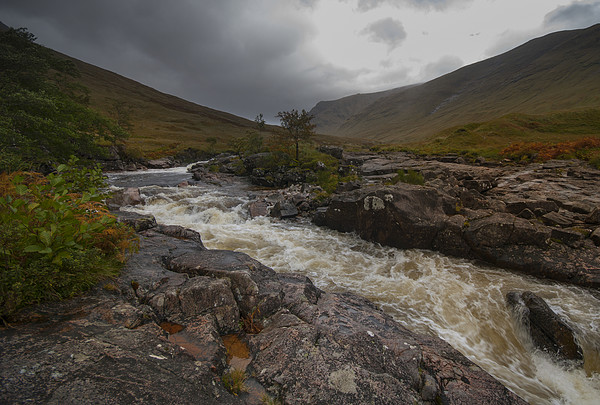 River etive Scotland Picture Board by Eddie John